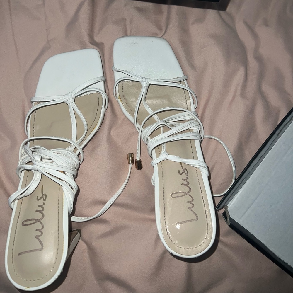 White heels